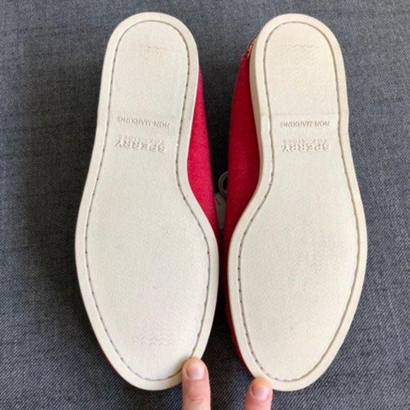 SAMPLE Sperry Top-siders, Red & Blue Canvas | 9M - Picture 5 of 7